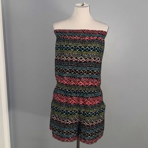 Speed Control Strapless Romper